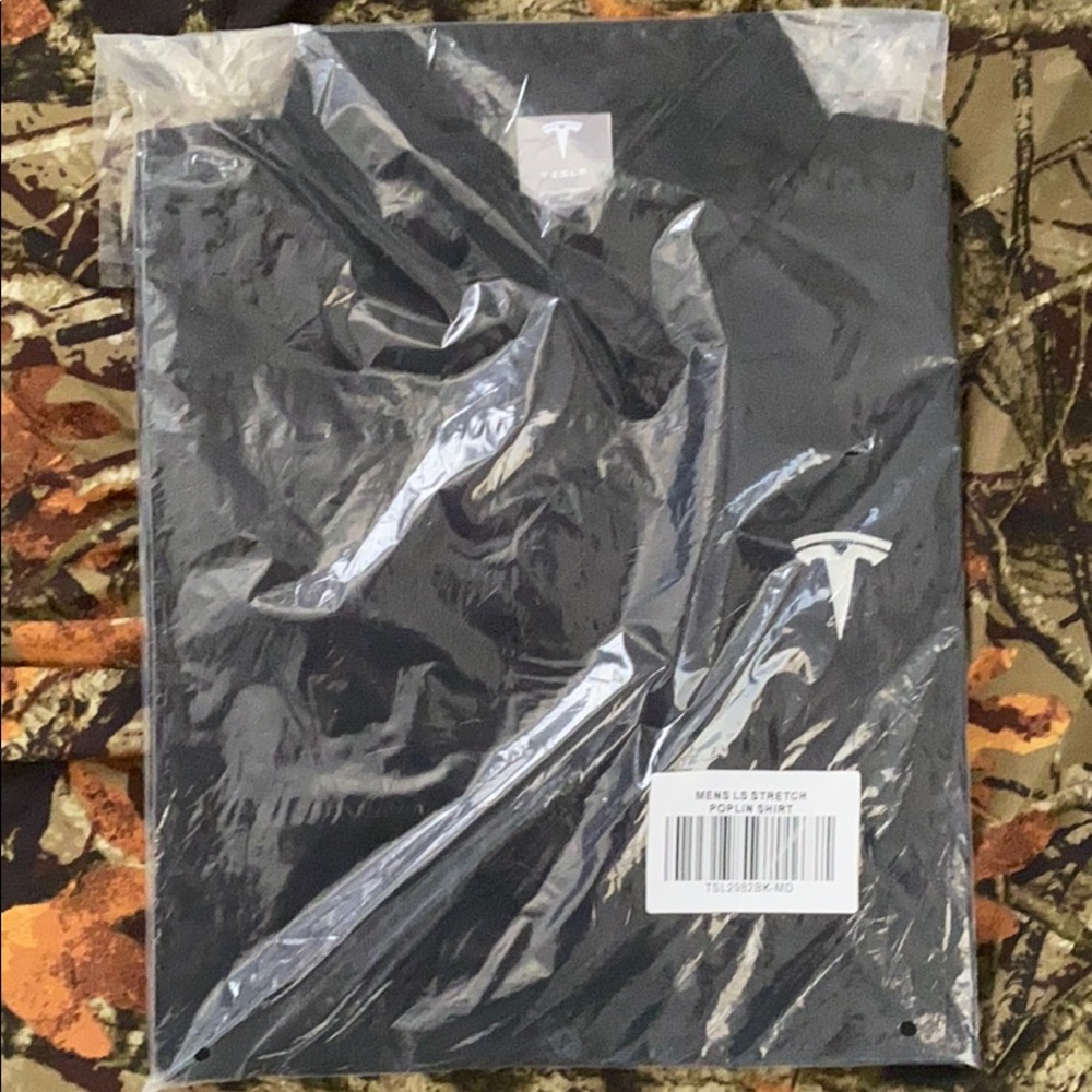 Tesla dress shirt